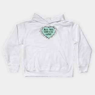 Love Spread It Kids Hoodie